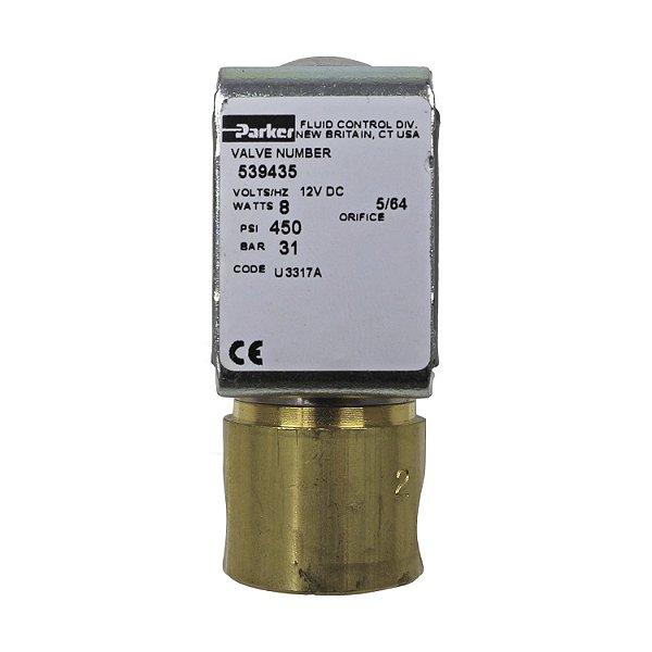 Válvula Solenoide para Dreno de Oléo e Purga de Fluído