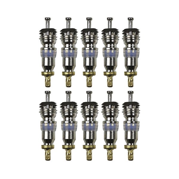 Núcleo de Válvula Schrader cRosca Standart-Bore 5V1 10 Pçs