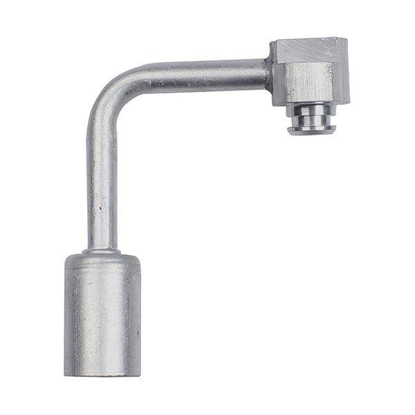Conexão Alumínio 90° 06mm Condensador de Ar Condicionado ao Filtro Fiat Palio