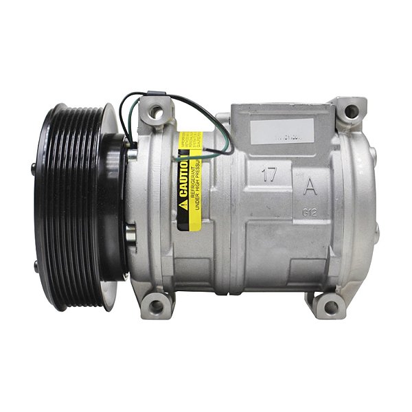 Compressor de Ar Condicionado 10PA17 Máquina Corte de Arvore 750J 24V 8pk