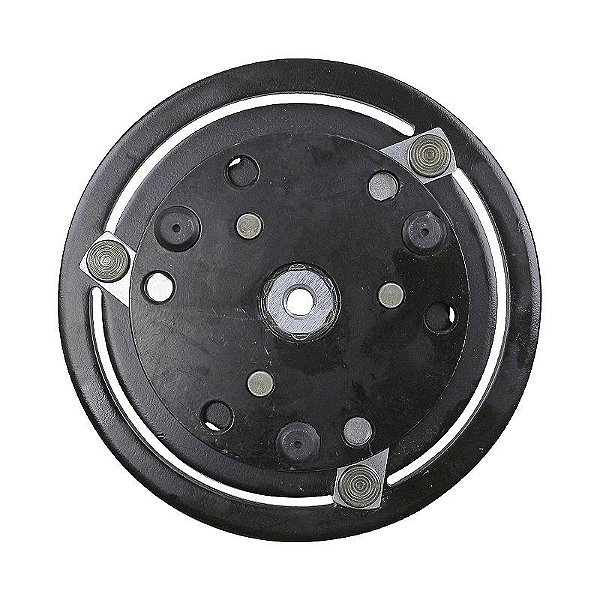 Embreagem do Compressor de Ar Condicionado Fic Ford FX15, FS10 Eixo Estriado