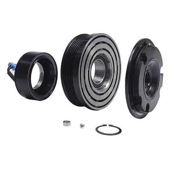 Conjunto Embreagem do Compressor de Ar Condicionado Harrison Silverado