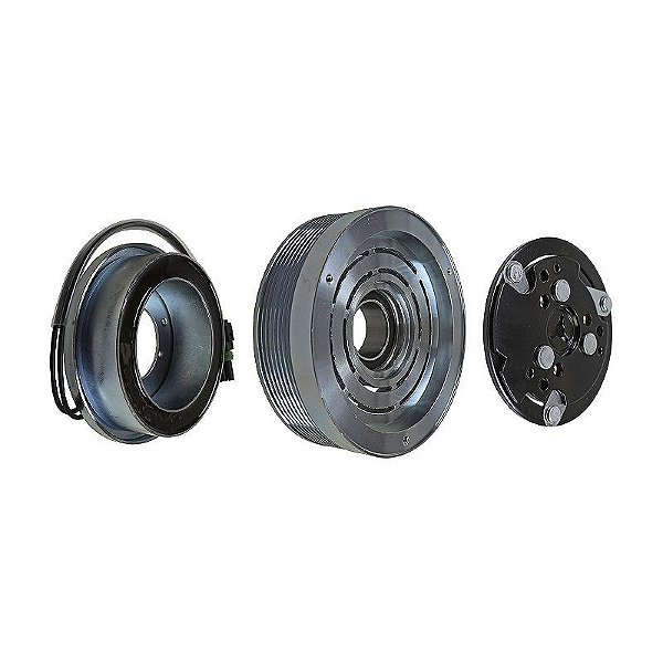 Conjunto Embreagem Compressor de Ar Condicionado U-45864768 Colheitadeira