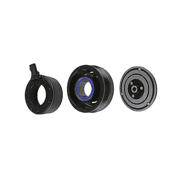 Conjunto Embreagem Compressor de Ar Condicionado SCSB06C Uno Fire 1.4 2004-