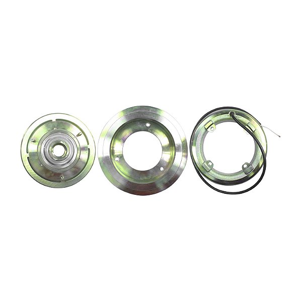 Conjunto Embreagem Compressor de Ar Condicionado Bitzer Bock Ônibus Webasto