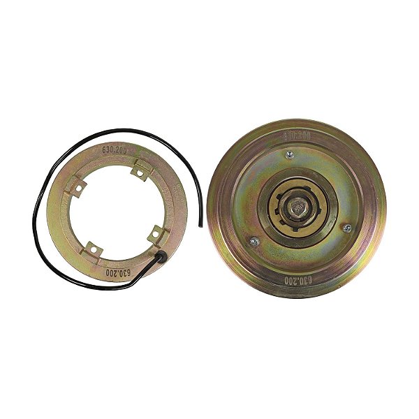 Conjunto Embreagem Compressor de Ar Condicionado Bitzer Bock Ônibus Webasto