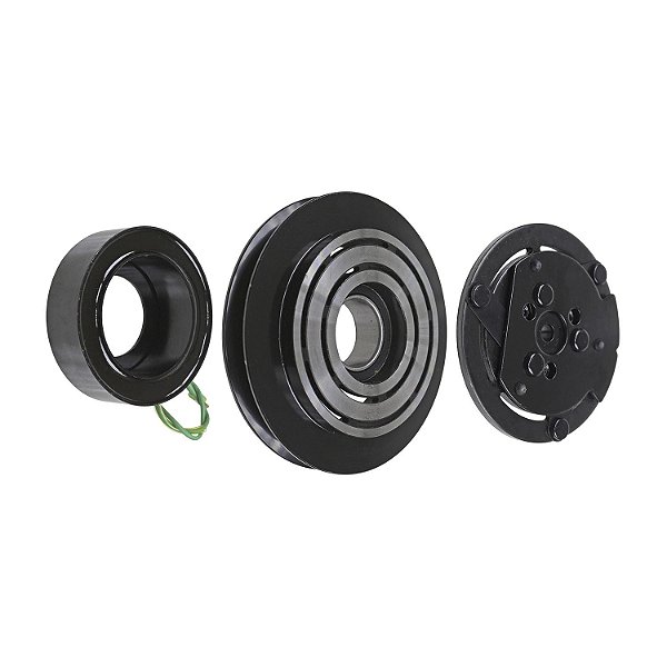 Conjunto Embreagem Compressor de Ar Condicionado Colheitadeira CS 7000 7700