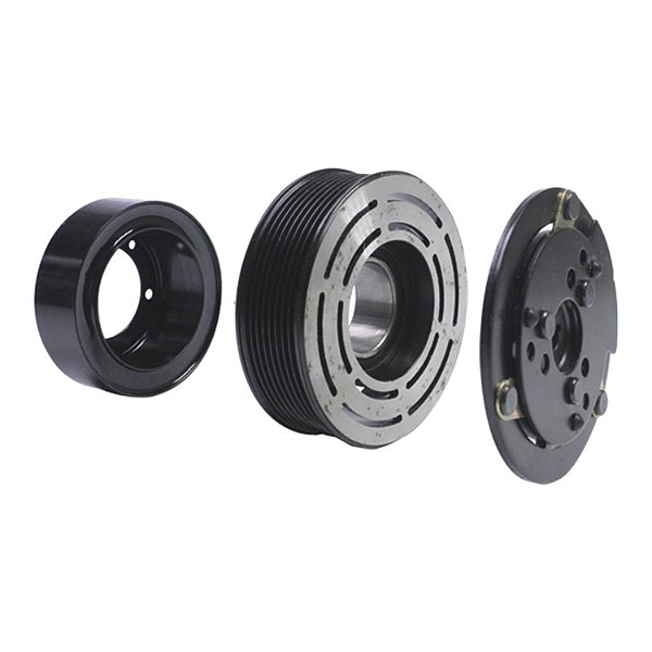 Conjunto Embreagem Compressor de Ar Condicionado 5H14 12V Polia 8pk 123mm