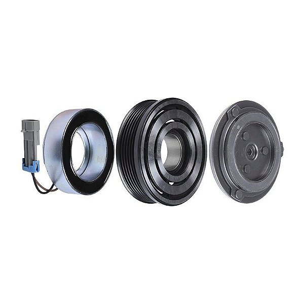 Conjunto de Embreagem do Compressor de Ar Condicionado Delphi CVC GM S10