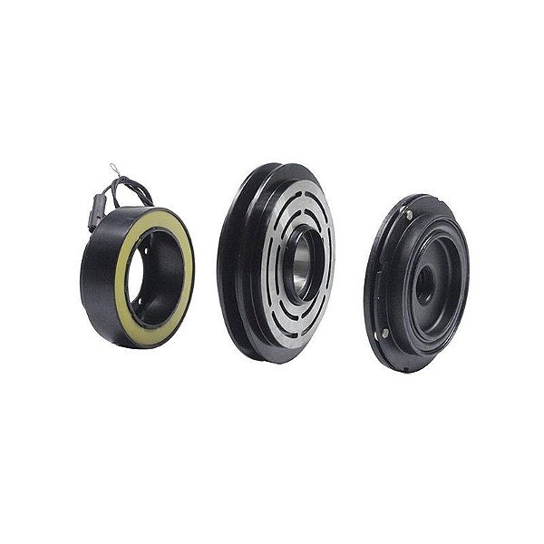 Conjunto de Embreagem do Compressor de Ar Condicionado 6P148 - 24 V