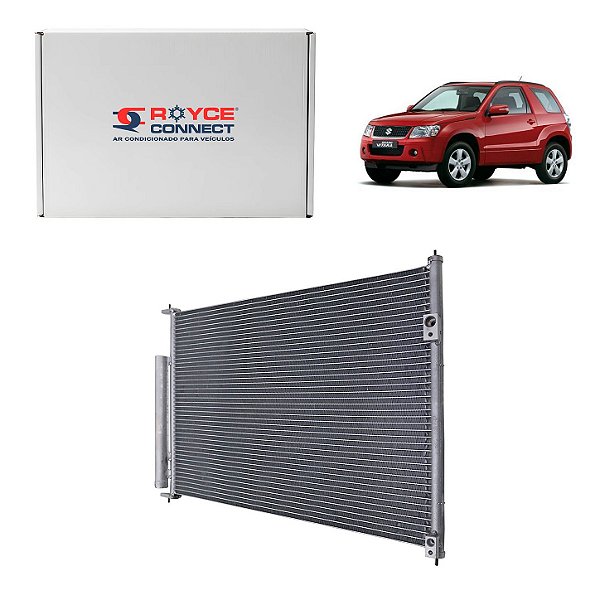 Condensador de Ar Condicionado Suzuki Grand Vitara 2009 em diante