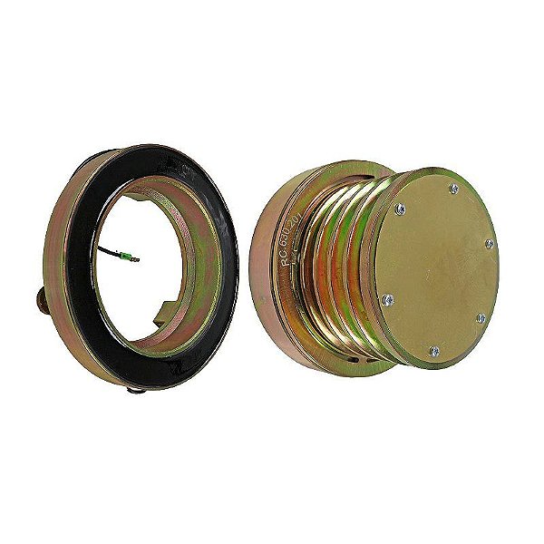 Conjunto de Embreagem do Compressor de Ar Condicionado Denso 6C500 Ônibus
