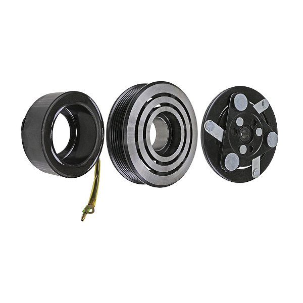 Conjunto Embreagem Compressor de Ar Condicionado TRSA09 Civic 2001 A 2006