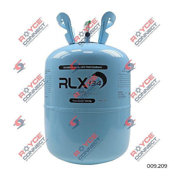 Fluido Refrigerante RLX R134a Cilindro com 13,6Kg