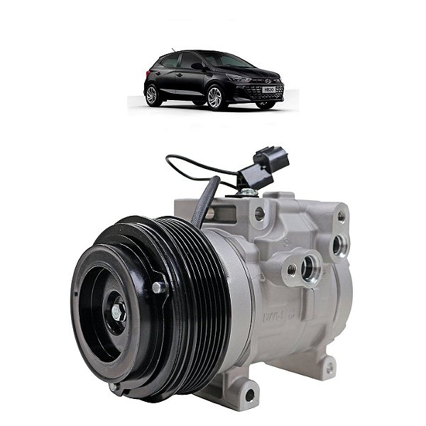 Compressor DF11 Hyundai HB20 1.0 Aspirado 2020 diante