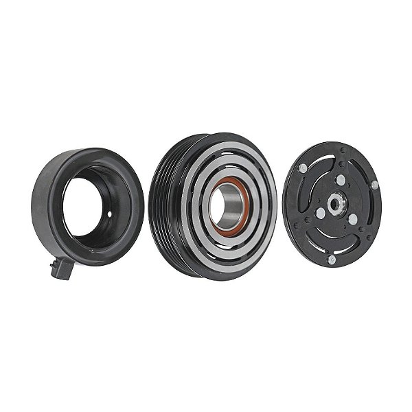 Conjunto Embreagem Compressor SCSB06C Uno Fire / Punto 1.4