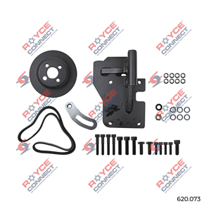 Suporte do Compressor 7H15/5H14 Polia 8pk Fiat Ducato 2.3 Multijet 2009> Somente Instalação