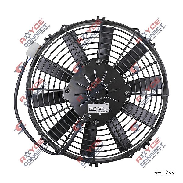 Eletroventilador Universal Aspirante 11 Polegadas - 24 Volts