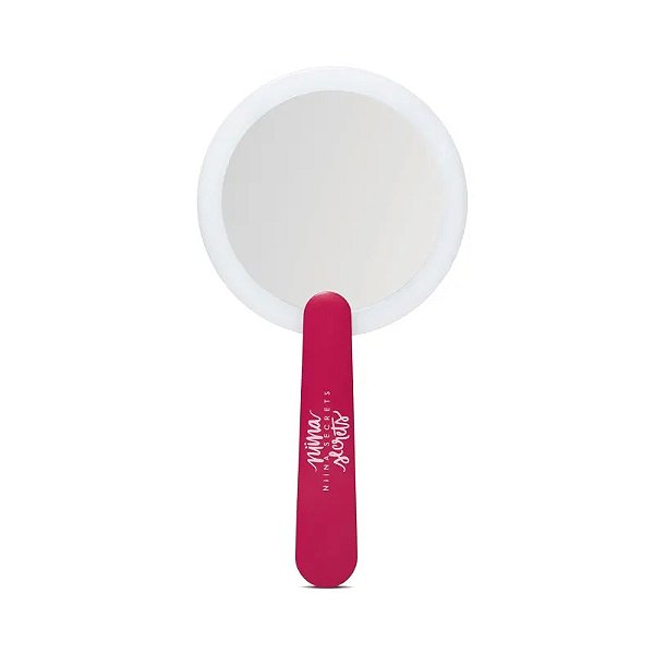 ESPELHO POCKET LED PINK NIINA SECRETS