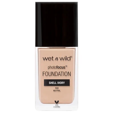 BASE LIQUIDA MATTE PHOTOFOCUS FOUDATION WET N WILD 316C SHELL IVORY