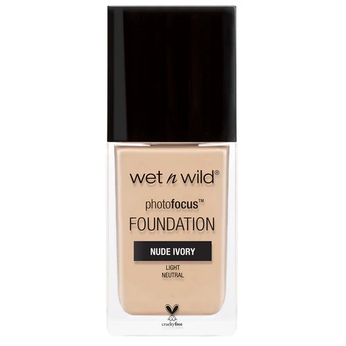 BASE LIQUIDA MATTE PHOTOFOCUS FOUDATION WET N WILD 363C NUDE IVORY