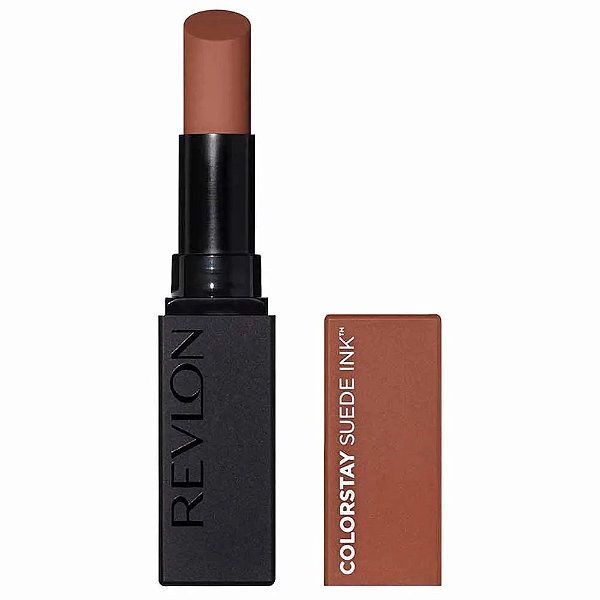 BATOM EM BALA COLOSTAY SUEDE INK REVLON COR 002 NO RULES