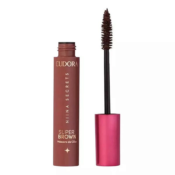 MASCARA DE CILIOS SUPER BROWN NIINA SECRETS