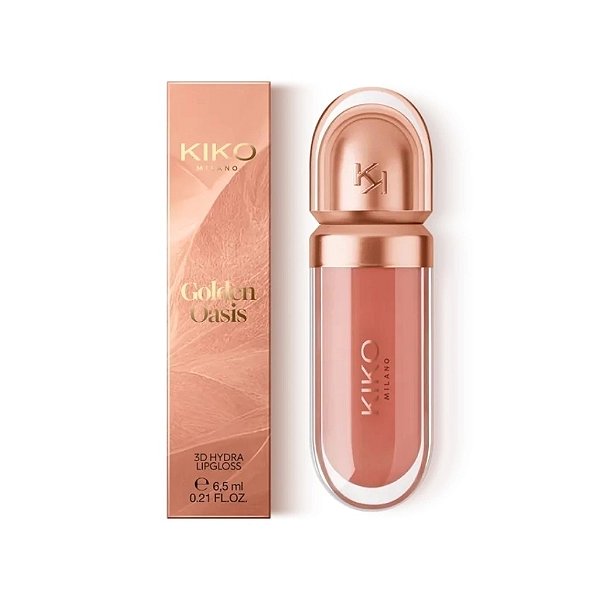 GLOSS KIKO MILANO GOLDEN OASIS COR 05 PEARLY WARM MAUVE