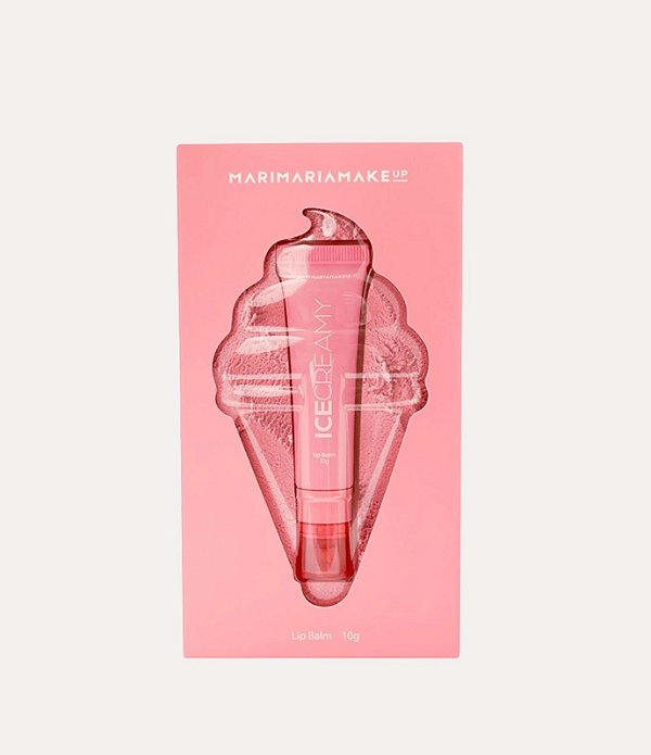 LIP BALM ICE CREAMY MARI MARIA COR STRAWBERRY
