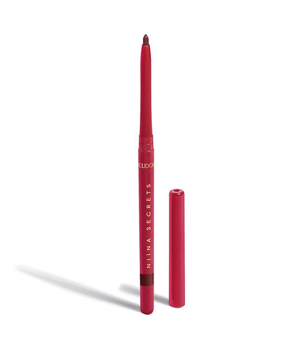 LAPISEIRA LABIAL SOFT PETALS MARROM AVELUDADO NIINA SECRET