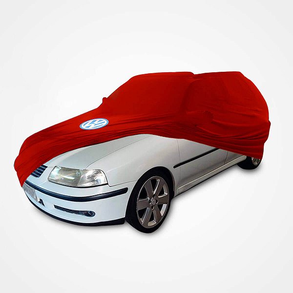 Capa Protetora para Cobrir Carro Antigo Parati G3 Tecido Cor Vermelha Sob Medida Anti-Poeira Anti-Riscos Anti-Mofo Volkswagen Capas LP
