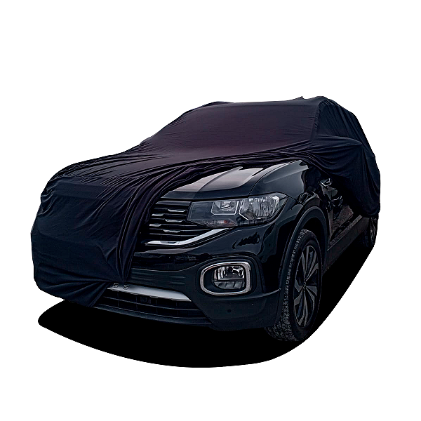 Capa para Cobrir Suv Tcross Lycra Helanca Preta Volkswagen Capas LP