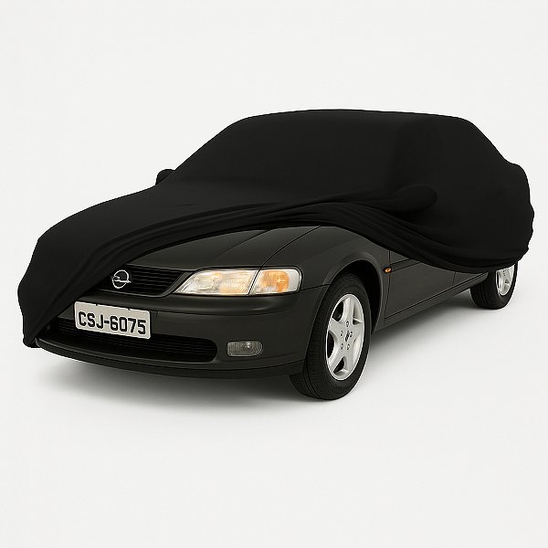 Capa Protetora para Cobrir Carro Antigo Vectra Tecido Cor Preta Sob Medida Anti-Poeira Anti-Riscos Anti-Mofo GM Capas LP