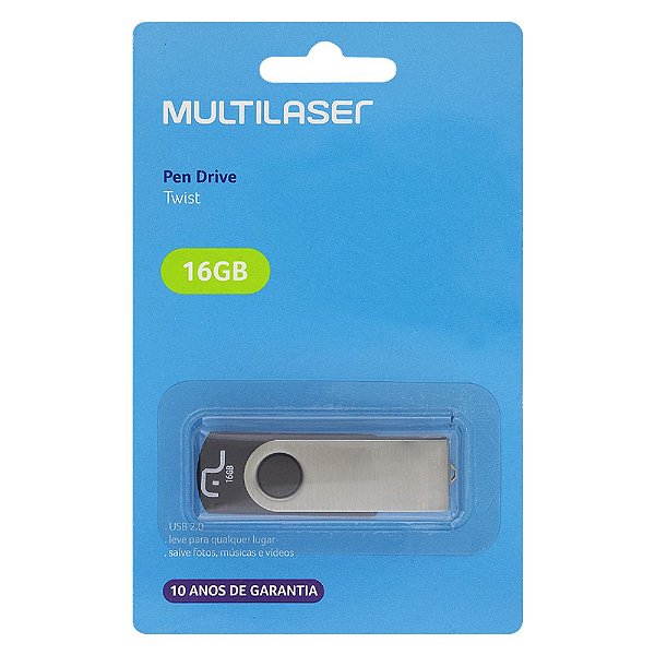 Pen Drive Multilaser Twister 16 gb