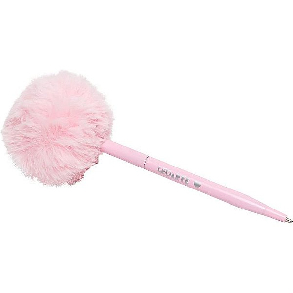 Caneta Esferográfica Pink Vibes Pompom 1.0 mm