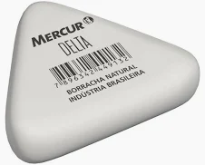 Borracha Escolar Branca Delta Mercur