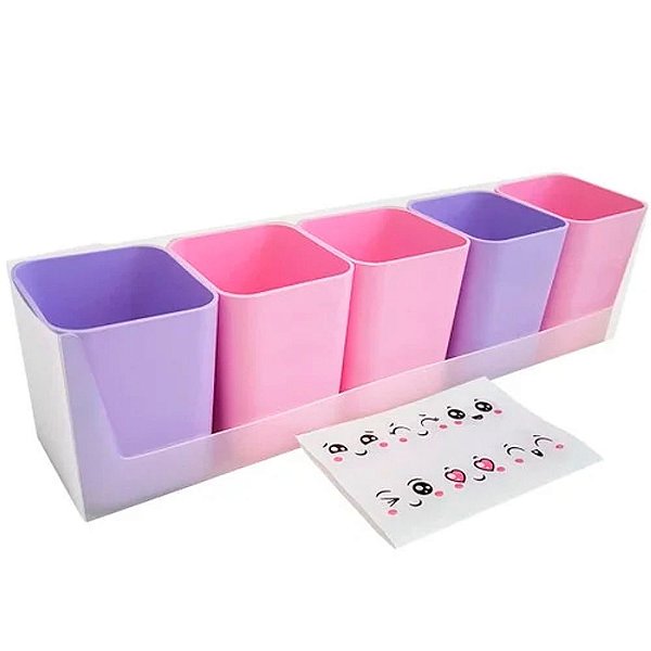Porta Objetos Kit Doçura c 5 Porta Objetos Dello
