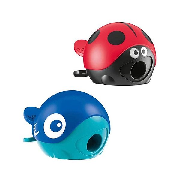 Apontador Croc Croc Baleia e Joaninha Maped