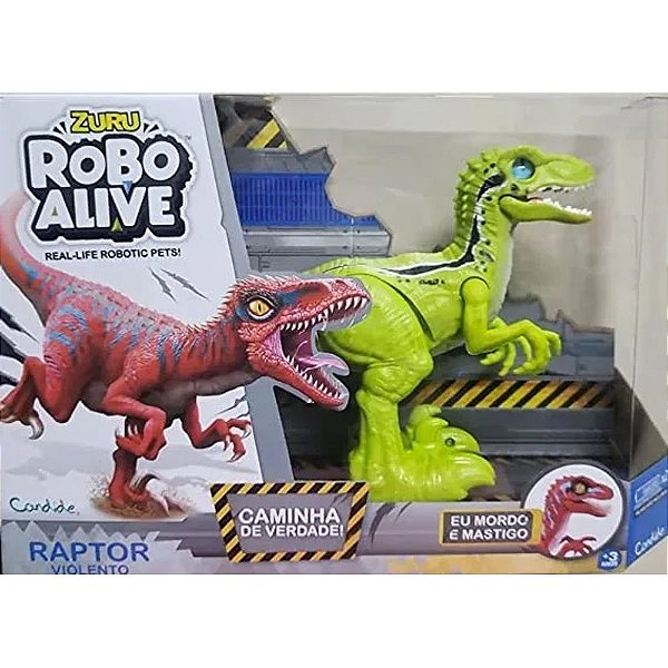 Robo Alive Raptor  Dinossauro T-Rex Candide
