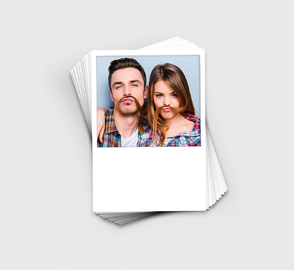 kit c 10 Fotos Polaroid 7,5x10 Cm em Papel Fotográfico Profissional
