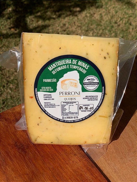 Mantiqueira de Minas - DEFUMADO E TEMPERADO - em cunha, curado 90 dias, 480g