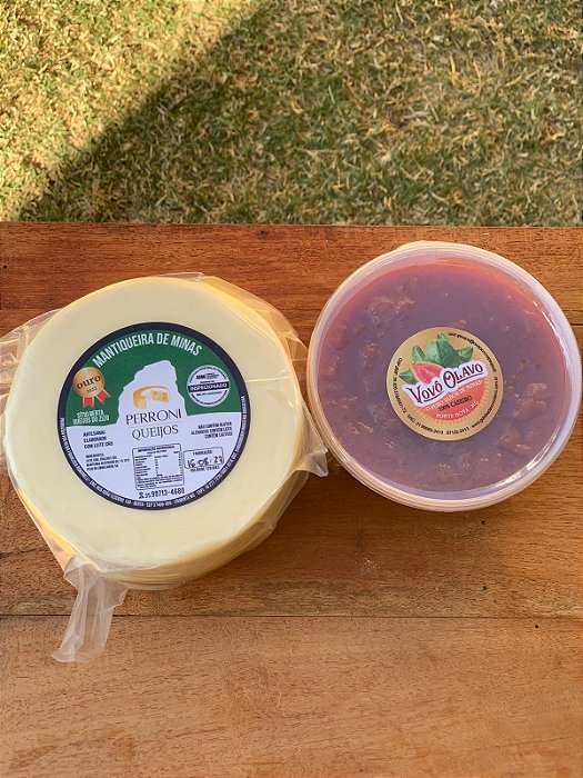 KIT Romeu e Julieta - Mantiqueira de Minas FRESCO 15 dias, 960g + 1 Goiabada cremosa 600g