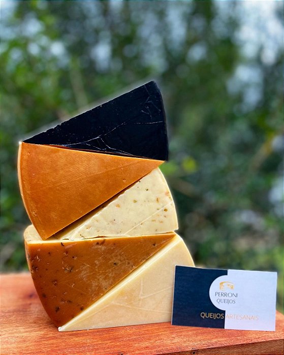 KIT CURADOS - 5 Mantiqueira de Minas em cunha - 480g cada