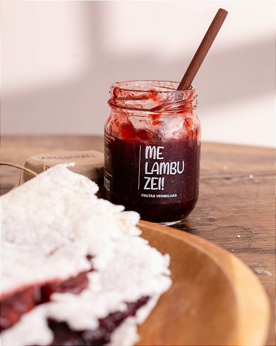 Geleia Frutas Vermelhas - ME LAMBUZEI - 240g