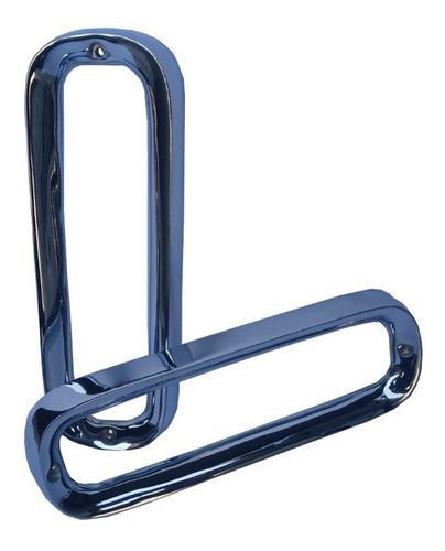 Par Aro Moldura Pisca Dianteiro C10/C14/C15 Alumínio Cromado