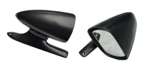 Retrovisor Cônico Concha Maverick Gt Puma Preto Par