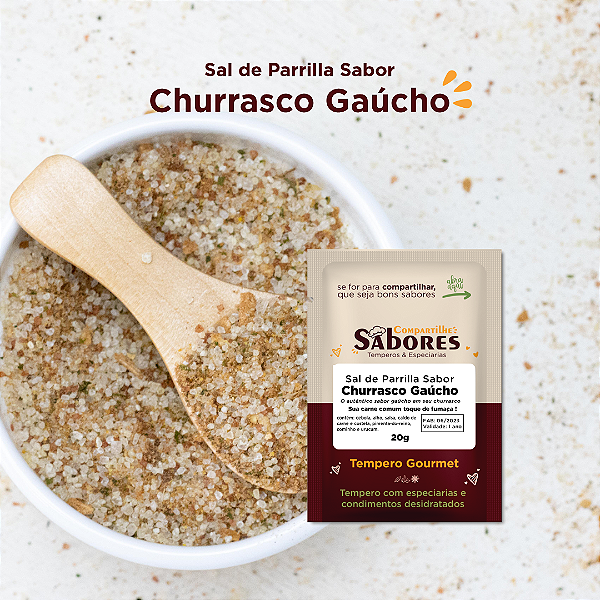 Sal de Parrilla Churrasco Gaúcho