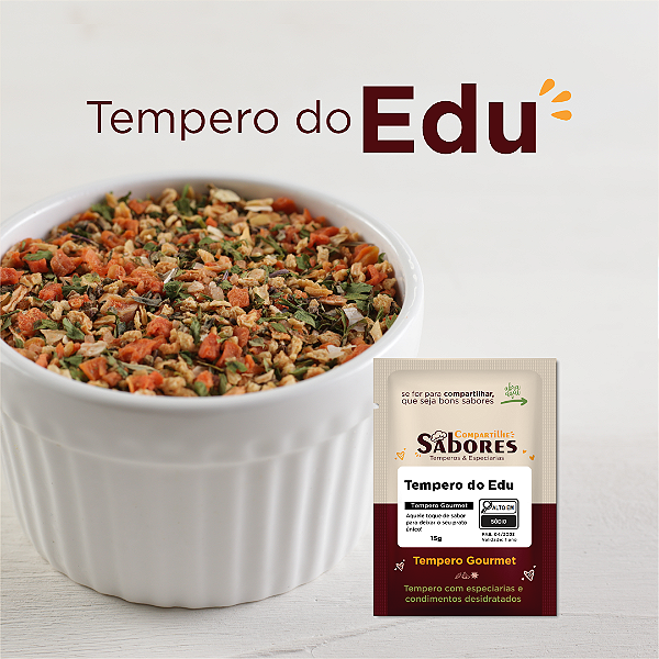 Tempero do Edu - Sem Glutamato