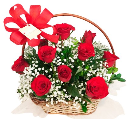 Buque Cesta 12 Rosas Vermelhas 2