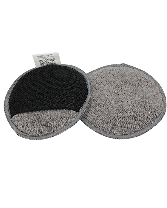 Kit Aplicador de Cera em Microfibra Com Suporte para Dedos